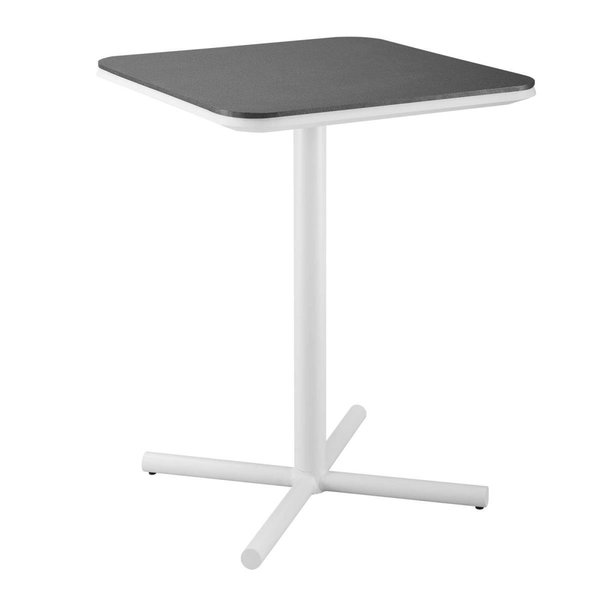 Modway Furniture Raleigh Outdoor Patio Aluminum Bar Table - White EEI-3575-WHI